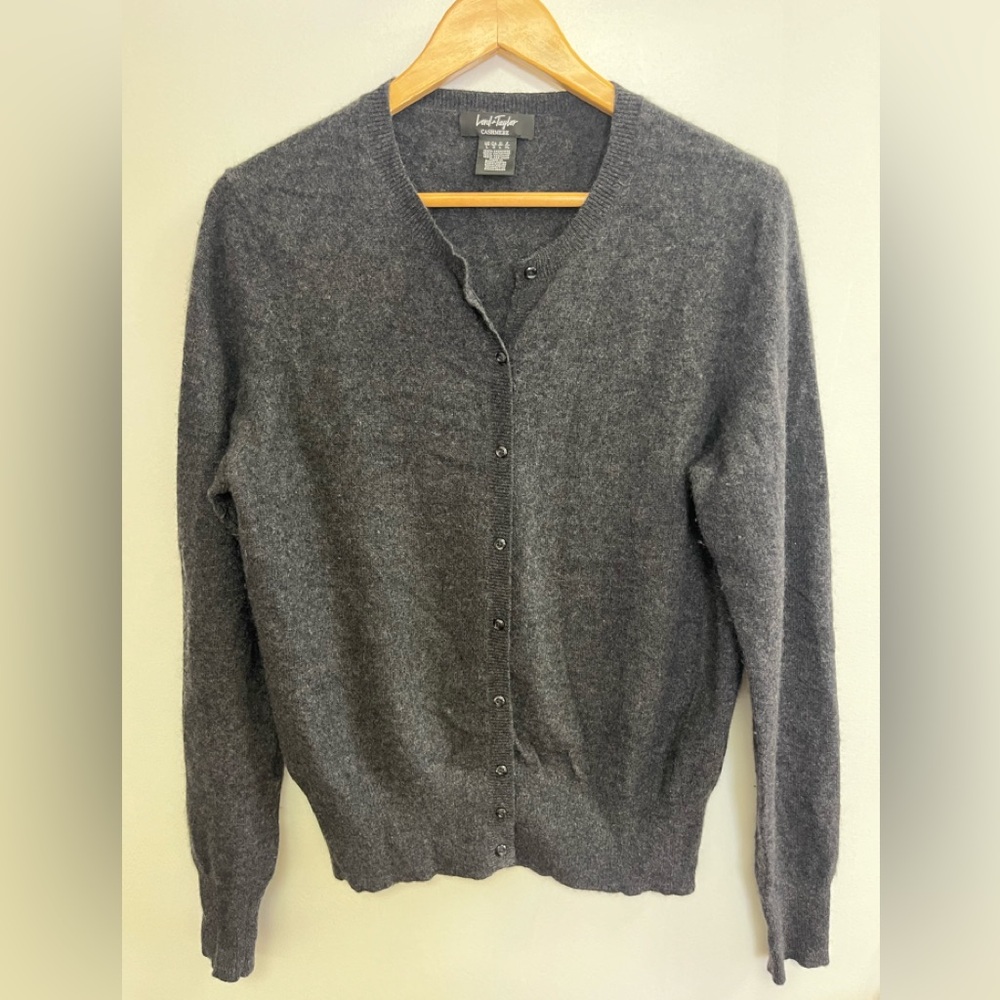 GUC Lord & Taylor cashmere cardigan,